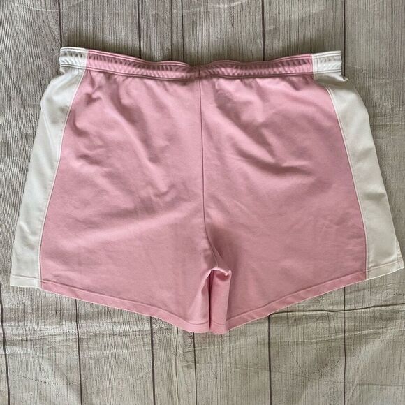 Under Armour women M heatgear pull on shorts pink & white - Picture 8 of 8